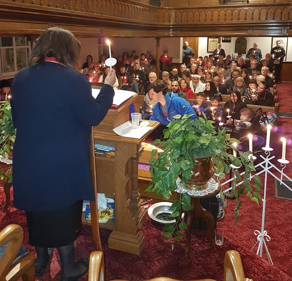 The United Church of Canada emblem and heritage — symbolizing the 1925 union of Methodist, Presbyterian, and Congregational churches
